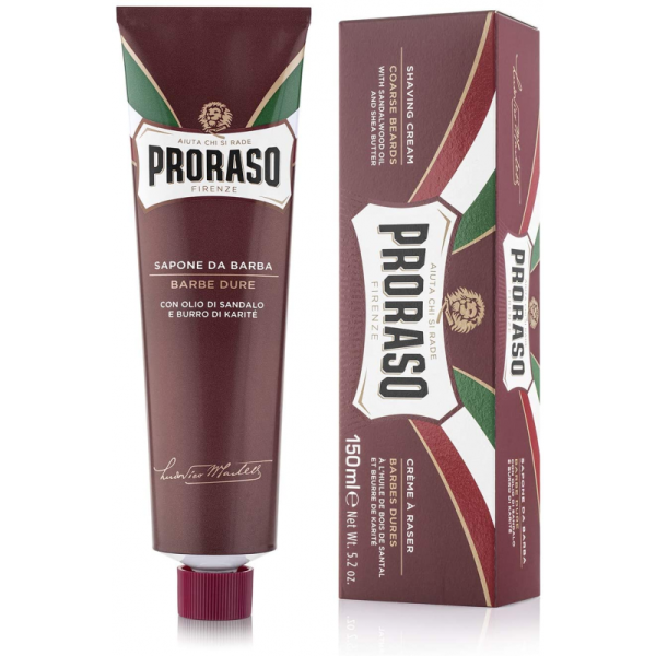 Sapone da barba Proraso per barbe dure tubo150 ml