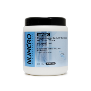 Maschera numerò 1000 ml elasticizzante & anticrespo all'olio d'oliva